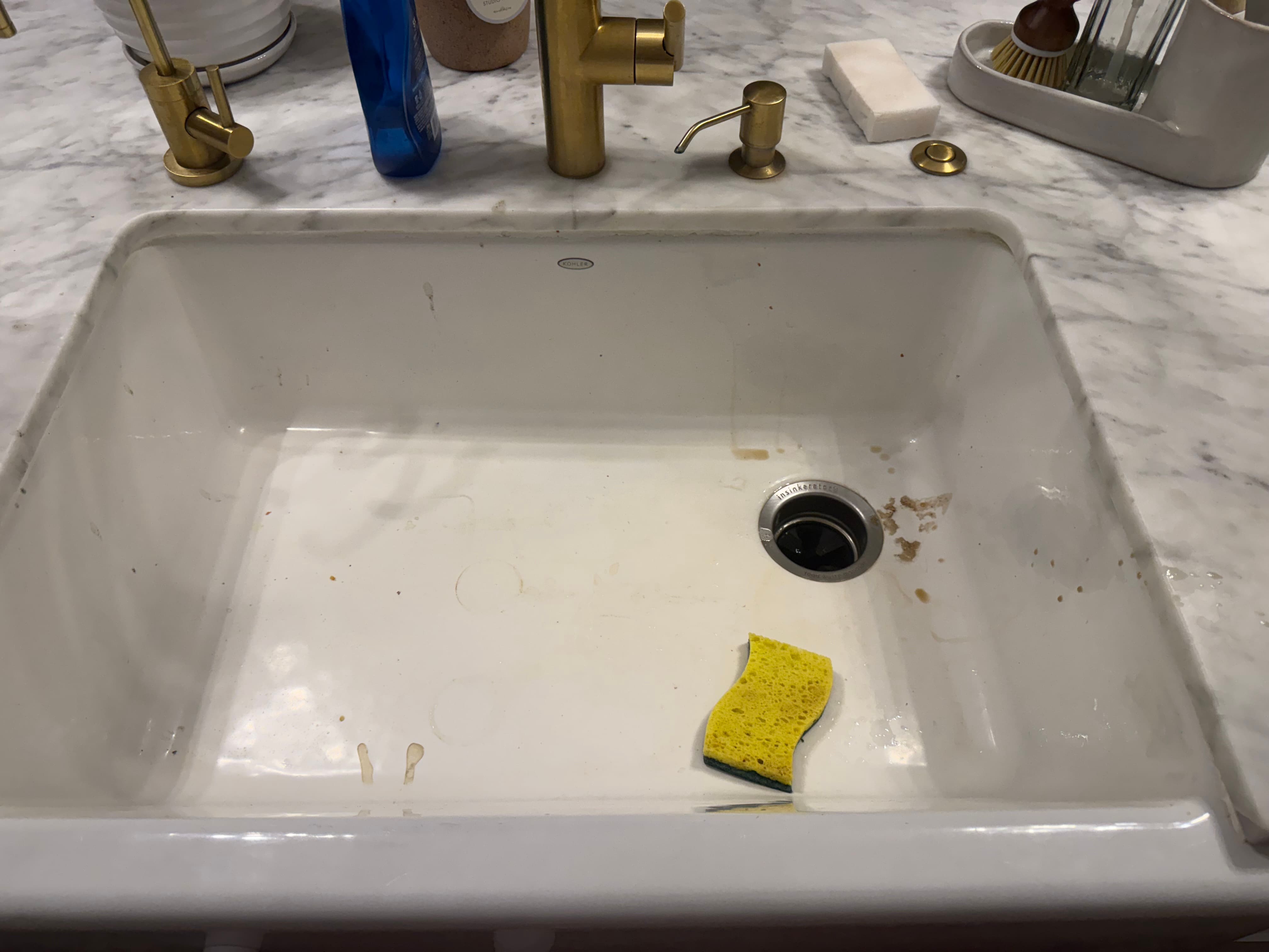 Before — luxury kitchen clean