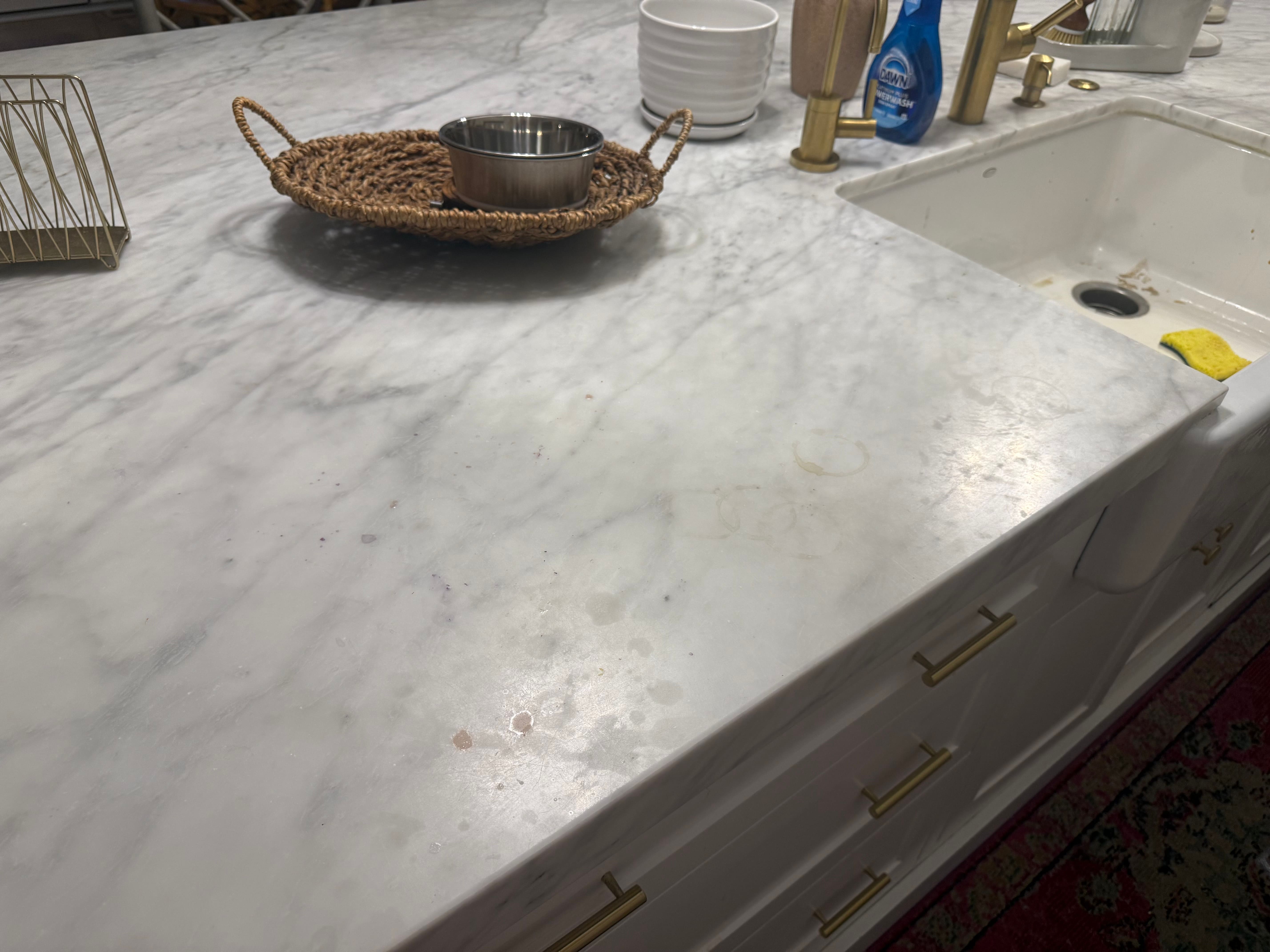 Before — kitchen deep clean