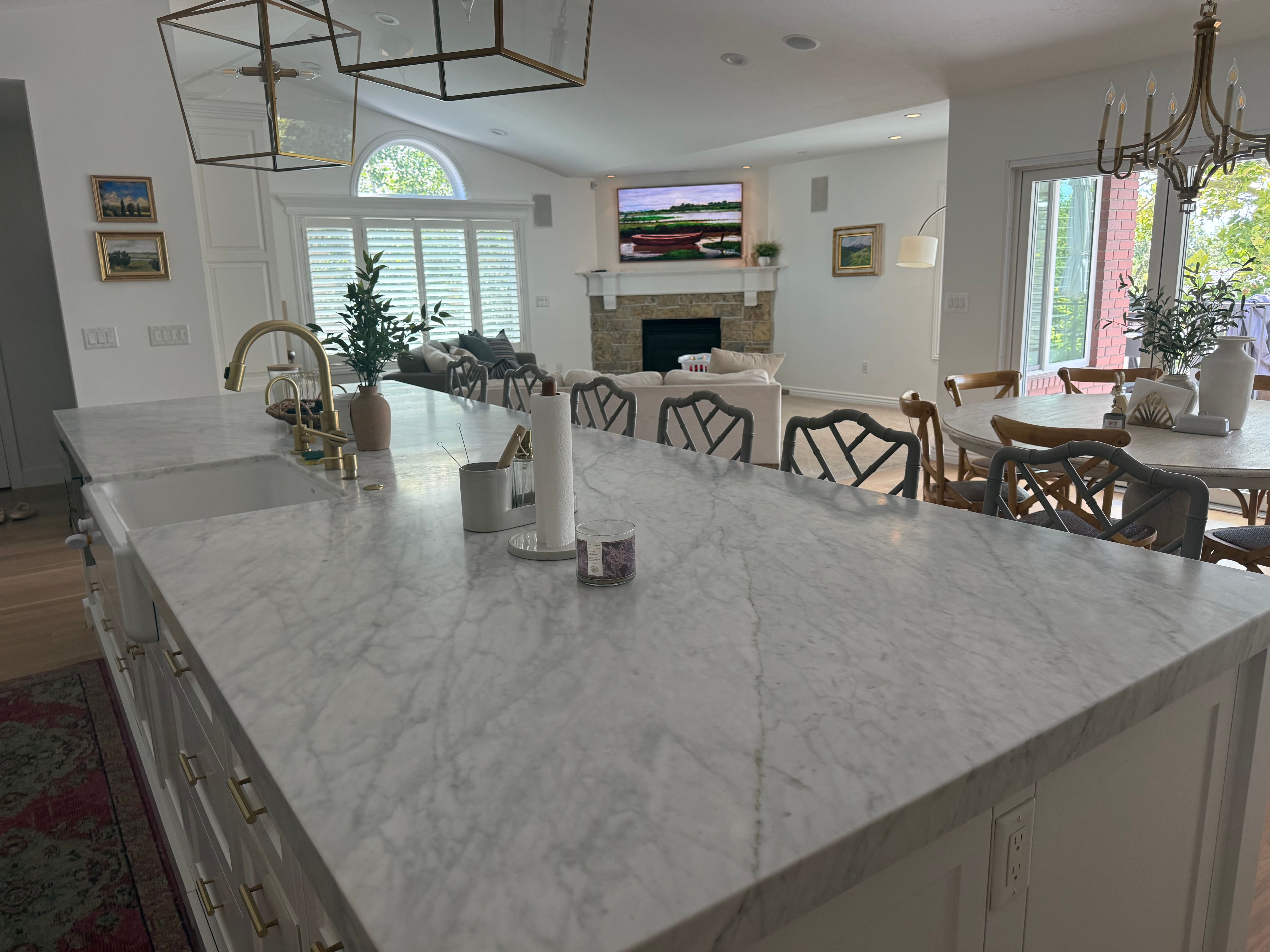 After — kitchen deep clean
