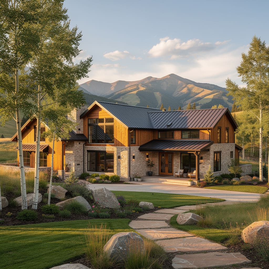 A representative aspirational luxury home in Summit County — Salt and Slate Cleaning Company