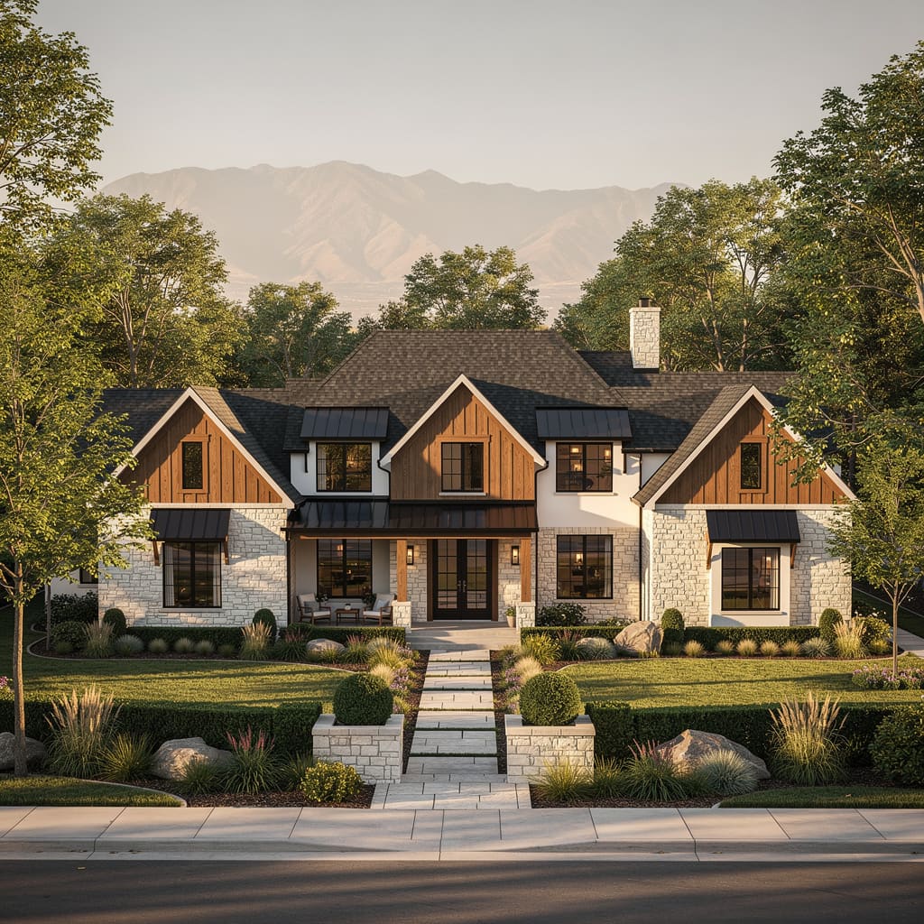 A representative aspirational luxury home in Utah County — Salt and Slate Cleaning Company